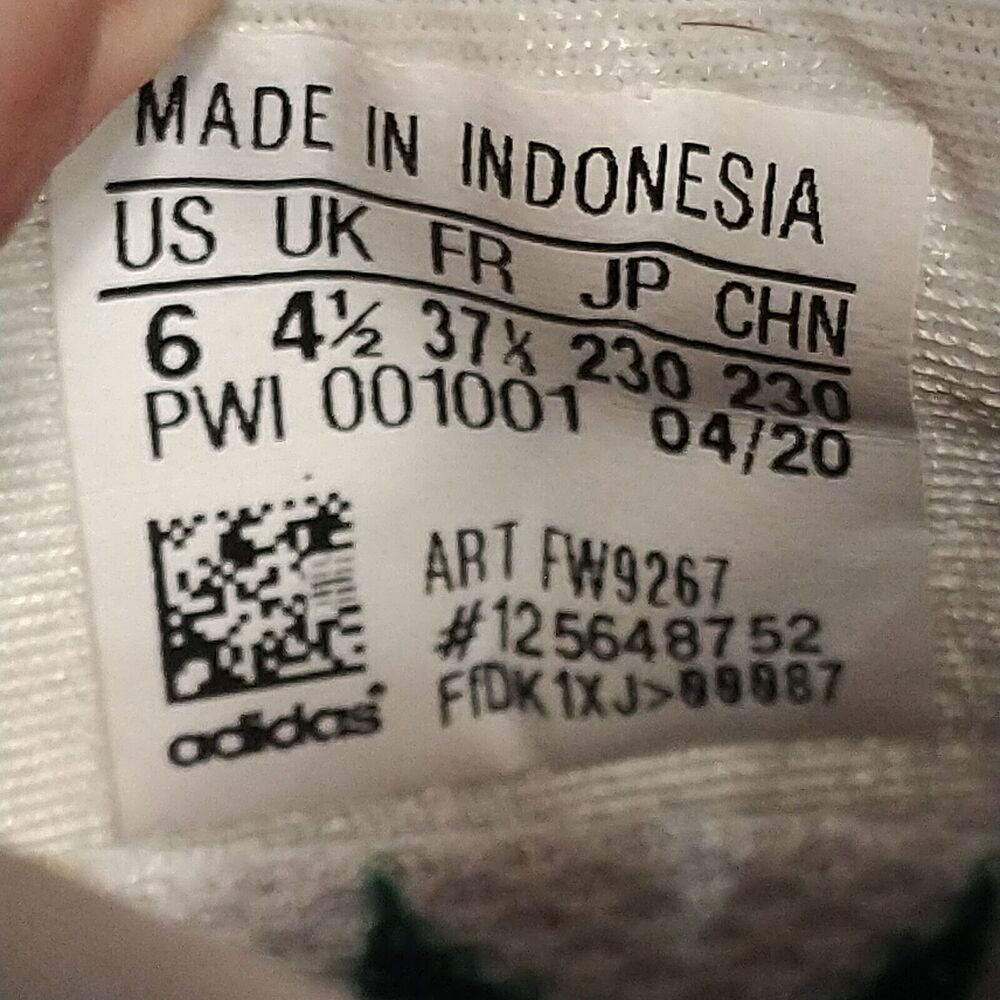 Rare Adidas Edge Lux 4 Floral White/Gold/Yellow Running Shoes FW9267 Womens US 6 - Picture 13 of 13